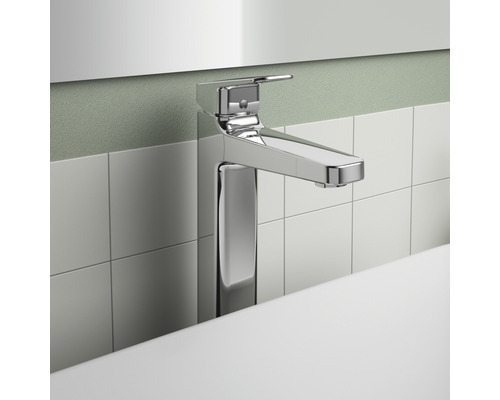 Waschtischarmatur im Badezimmer