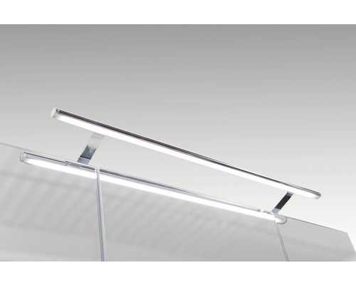 Aufgesetzte LED Leuchte für Spiegelschränke