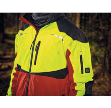 Forstjacke mit mehreren Reißverschlusstaschen