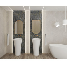 LED-Lichtspiegel Cordia PORTAL LINE 50x80 cm mit Alurahmen gold-thumb-2 LED-Lichtspiegel Cordia PORTAL LINE 50x80 cm mit Alurahmen gold-thumb-2