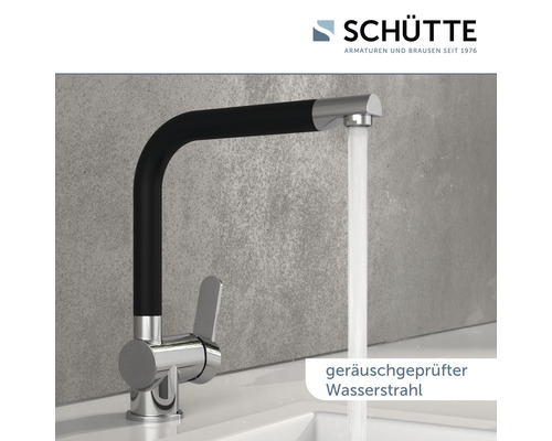Wasserhahn mit geräuschgeprüftem Wasserstrahl