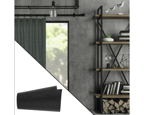 Dekoratives Abschlussstück für Gardinenstange