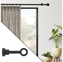 Gardinenstange mit Vorhang und Zubehör zur Fensterdekoration