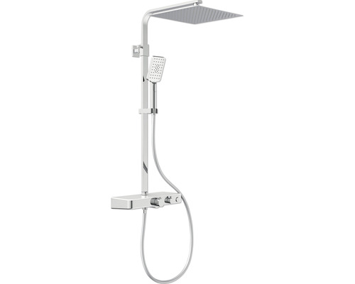 Duschsäule Schütte Ocean 60530 mit Thermostat Ablage weiß Duschsäule Schütte Ocean 60530 mit Thermostat Ablage weiß