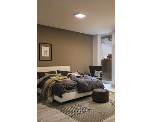 LED Panel Atria chrom-matt 1-flammig mit Leuchtmittel 1500 lm 2700 K warmweiß 300x300 mm LED Panel Atria chrom-matt 1-flammig mit Leuchtmittel 1500 lm 2700 K warmweiß 300x300 mm