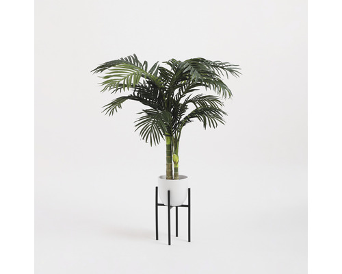 Kunstpflanze Palme im Topf mit Metallständer