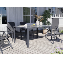 Gartentisch Garden Place Ivy eckig 150 x 96 x 74 cm Aluminium-thumb-4 Gartentisch Garden Place Ivy eckig 150 x 96 x 74 cm Aluminium-thumb-4