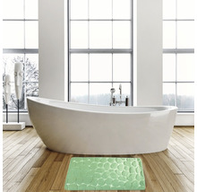 Badteppich MSV Pebbles 50x80 cm basil