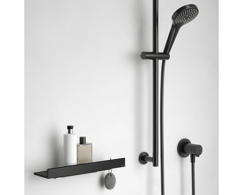 Duschsystem mit Ablage und Handbrause