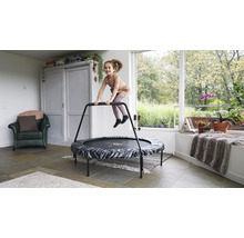 EXIT Tiggy junior Trampolin mit Bügel Ø 140 cm Grau;Schwarz