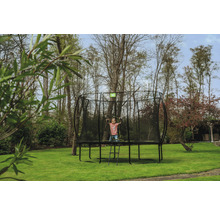 Trampolin EXIT Silhouette eckig 214x305 cm Netz schwarz