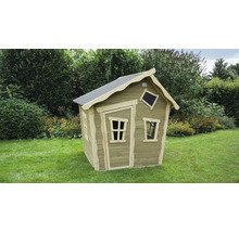 Holzspielhaus für Kinder im Garten