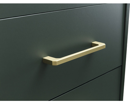 Detailansicht eines Schubladenelements mit Griff