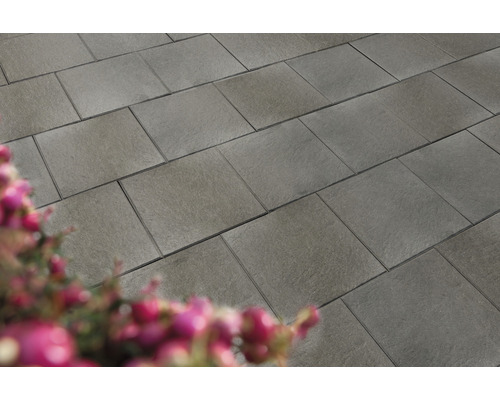 Beton Terrassenplatte iStone Luxury mittelgrau 40 cm x 40 cm x 4 cm