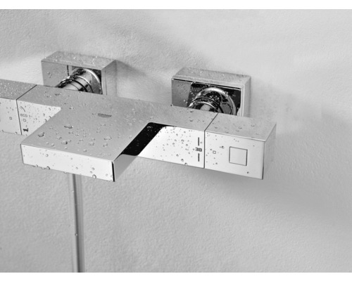 Aufputz Duscharmatur mit Thermostat von Grohe