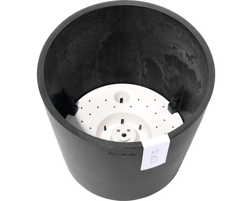 Blumentopf aus Kunststoff mit Bewässerungseinsatz