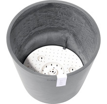 Pflanztopf Ecopots Amsterdam Kunststoff Ø 30 cm H 26 cm grau