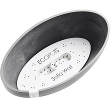 Ecopots Sofia Wall Pflanzgefäß aus Kunststoff