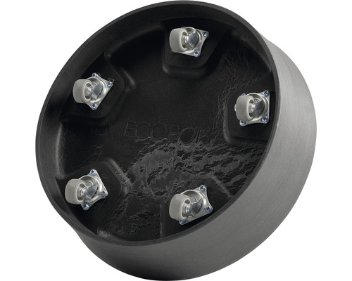 Ecopots Pflanzgefäß mit Rollen