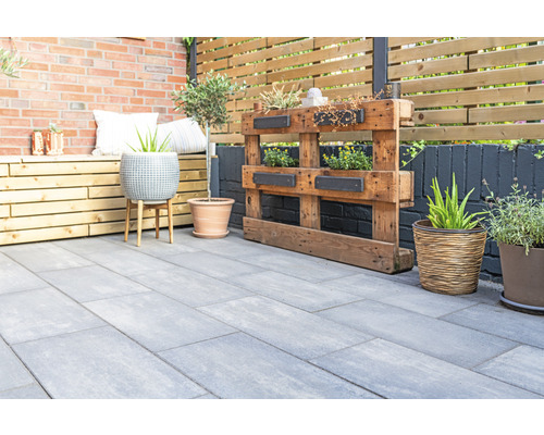 Beton Terrassenplatte iStone Modern quarzit 60 cm x 30 cm x 5 cm