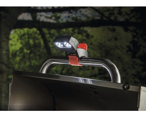 Grillleuchte zur Befestigung an einem Grill