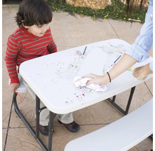 Kindergartenmöbel LIFETIME 4 -Sitzer bestehend aus: Bank,Tisch Kunststoff grau-thumb-3 Kindergartenmöbel LIFETIME 4 -Sitzer bestehend aus: Bank,Tisch Kunststoff grau-thumb-3