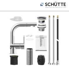 Schütte Waschbeckenarmatur mit Zubehör
