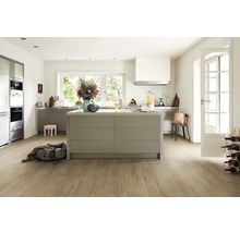 Vinylboden GreenTec Elva braun Eiche Landhausdiele Klickverbindung 1292 x 193 x 7,5 mm