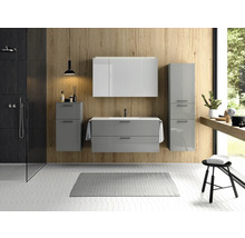 Waschtischunterschank Nobilia Programm 2 284 230x59,1x48,7 cm mit Mineralgusswaschtisch grau hochglanz-thumb-3 Waschtischunterschank Nobilia Programm 2 284 230x59,1x48,7 cm mit Mineralgusswaschtisch grau hochglanz-thumb-3