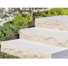 Außentreppe aus Stein im Gartenbereich