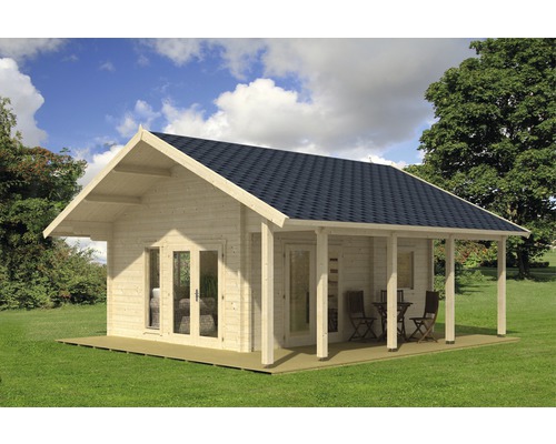 Gartenhaus Missouri inkl. Fenster Fußboden Unterkonstruktion Terrasse 430 x 560 cm Gartenhaus Missouri inkl. Fenster Fußboden Unterkonstruktion Terrasse 430 x 560 cm