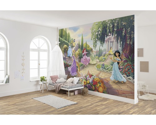Kinderzimmer mit Disney Prinzessinnen Fototapete