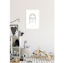 Poster SW Classic Force Faces Rey 40x50 cm