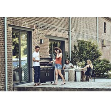 Enders Gasgrill Gasgrill Chicago 4 K 51 x 134,5 x 108 cm 4 Brenner edelstahl inkl. herausnehmbare Fettauffangschale