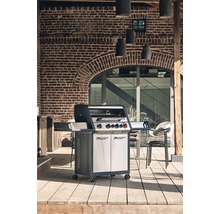 Enders Gasgrill Monroe Pro 4 SIK Turbo 4 Brenner 58 x 153,5 cm Edelstahl inkl. herausnehmbare Fettauffangschale
