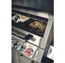 Enders Gasgrill Monroe Pro 4 SIK Turbo 4 Brenner 58 x 153,5 cm Edelstahl inkl. herausnehmbare Fettauffangschale