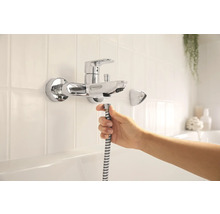 Badewannenarmatur hansgrohe Rebris S schwarz 72440670-thumb-1