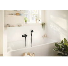Badewannenarmatur hansgrohe Rebris S schwarz 72440670-thumb-4