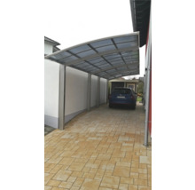 Doppelcarport ETS PF 60 TAN SC Aluminium eloxiert 270,4x982,6 cm edelstahl-thumb-2