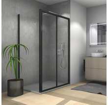 Duschtür für Seitenwand Lido 100 1100x2000 mm Anschlag rechts Echtglas Klar hell schwarz DXV211/H1/85R-thumb-0 Duschtür für Seitenwand Lido 100 1100x2000 mm Anschlag rechts Echtglas Klar hell schwarz DXV211/H1/85R-thumb-0
