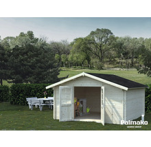 Gartenhaus Palmako Lotta 13,9 m² 380 x 380 cm natur-thumb-0 Gartenhaus Palmako Lotta 13,9 m² 380 x 380 cm natur-thumb-0