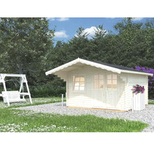 Gartenhaus Palmako Sally 12,3 m² inkl. Fußboden und Vordach 360 x 360 cm natur-thumb-0 Gartenhaus Palmako Sally 12,3 m² inkl. Fußboden und Vordach 360 x 360 cm natur-thumb-0