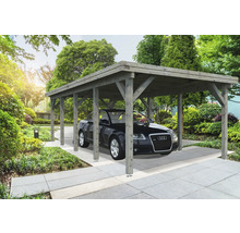 Einzelcarport Palmako Karl 23,1 m² 360 x 762 cm tauchgrundiert grau-thumb-0 Einzelcarport Palmako Karl 23,1 m² 360 x 762 cm tauchgrundiert grau-thumb-0
