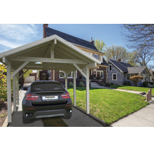 Einzelcarport Palmako Robert 11,7 m² 360x510 cm tauchgrundiert-thumb-1