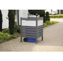 Mülltonnenbox mit Rollen zur Aufbewahrung einer Mülltonne