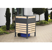 Mülltonnenbox WESTMANN Planum 1 80 x 80 x 120 cm holz-anthrazit-thumb-0 Mülltonnenbox WESTMANN Planum 1 80 x 80 x 120 cm holz-anthrazit-thumb-0