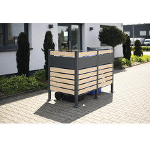 Mülltonnenbox WESTMANN Planum 2 160 x 80 x 120 cm holz-anthrazit-thumb-0 Mülltonnenbox WESTMANN Planum 2 160 x 80 x 120 cm holz-anthrazit-thumb-0