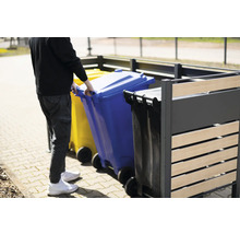 Mülltonnenbox WESTMANN Planum 2 160 x 80 x 120 cm holz-anthrazit-thumb-4 Mülltonnenbox WESTMANN Planum 2 160 x 80 x 120 cm holz-anthrazit-thumb-4