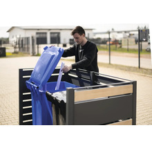 Mülltonnenbox WESTMANN Planum 2 160 x 80 x 120 cm holz-anthrazit-thumb-6 Mülltonnenbox WESTMANN Planum 2 160 x 80 x 120 cm holz-anthrazit-thumb-6