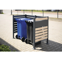 Mülltonnenbox WESTMANN Planum 2 160 x 80 x 120 cm holz-anthrazit-thumb-7 Mülltonnenbox WESTMANN Planum 2 160 x 80 x 120 cm holz-anthrazit-thumb-7